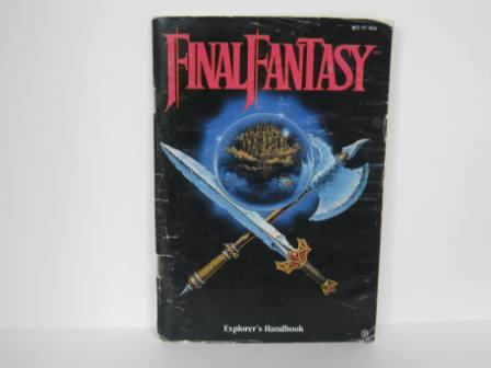 Final Fantasy w/ Map - NES Manual